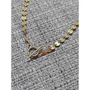 Hey June 18inch Disc With Loop Necklace